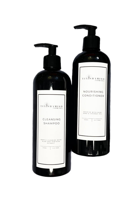 Cleansing Shampoo  x Nourishing Conditioner - Orange and Bergamot